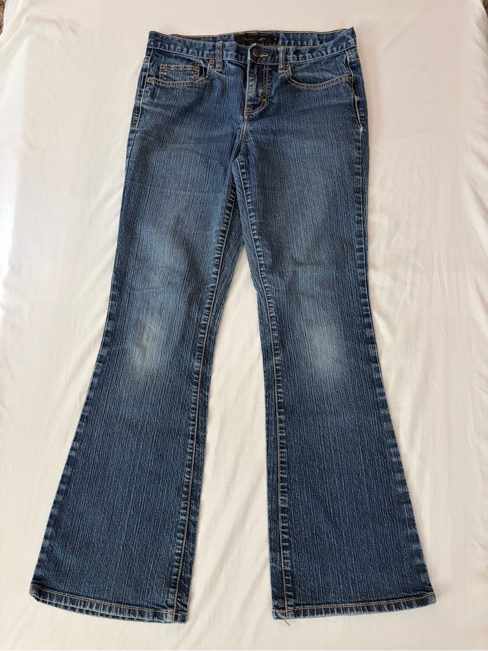 Calvin Klein Dark Blue Bootcut Jeans